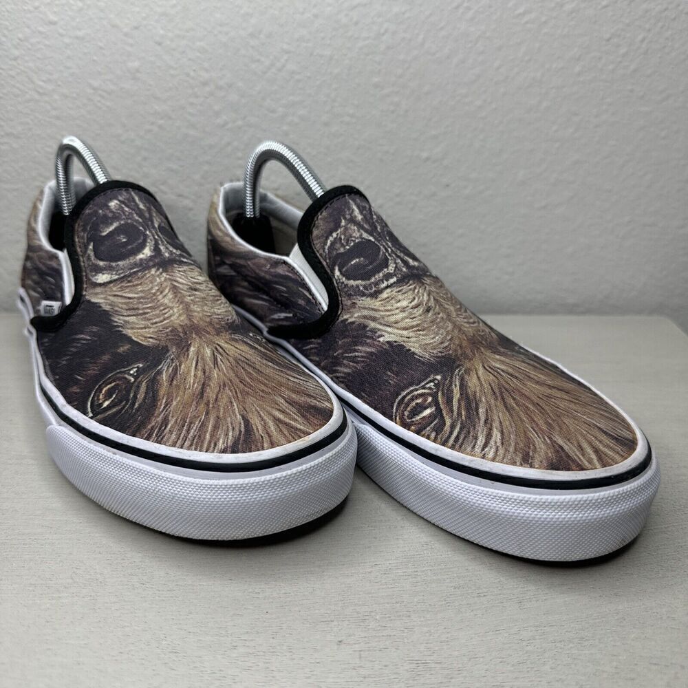 Vans Classic Slip-On Bear Face Print Men's Shoes